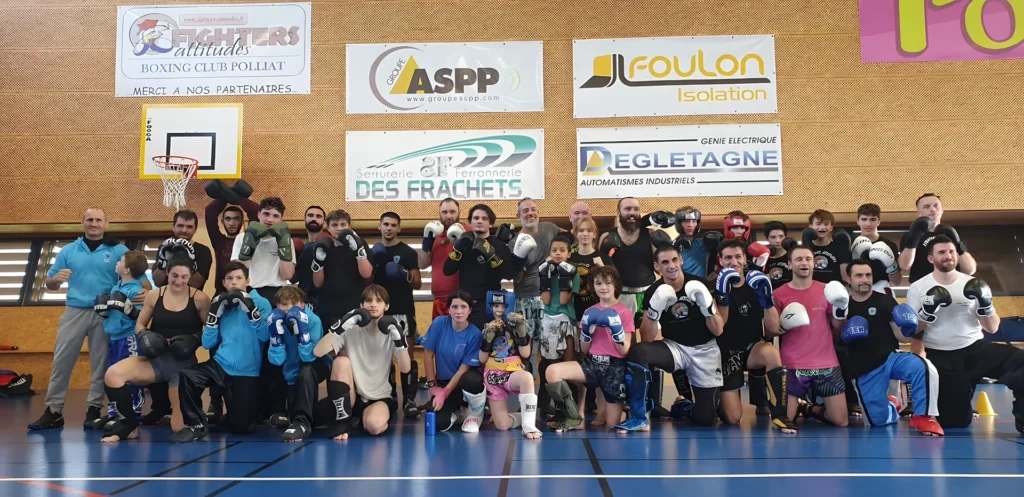 Des boxeurs de l’Ain réunis à Polliat par Fighters Attitudes samedi 10 janvier 2026