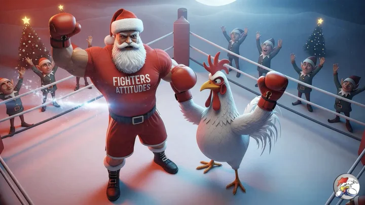 Le Club Fighters Attitudes à Polliat vous souhaite à toutes et tous un excellent Noël, et de très belles fêtes de fin d&rsquo;année 2025